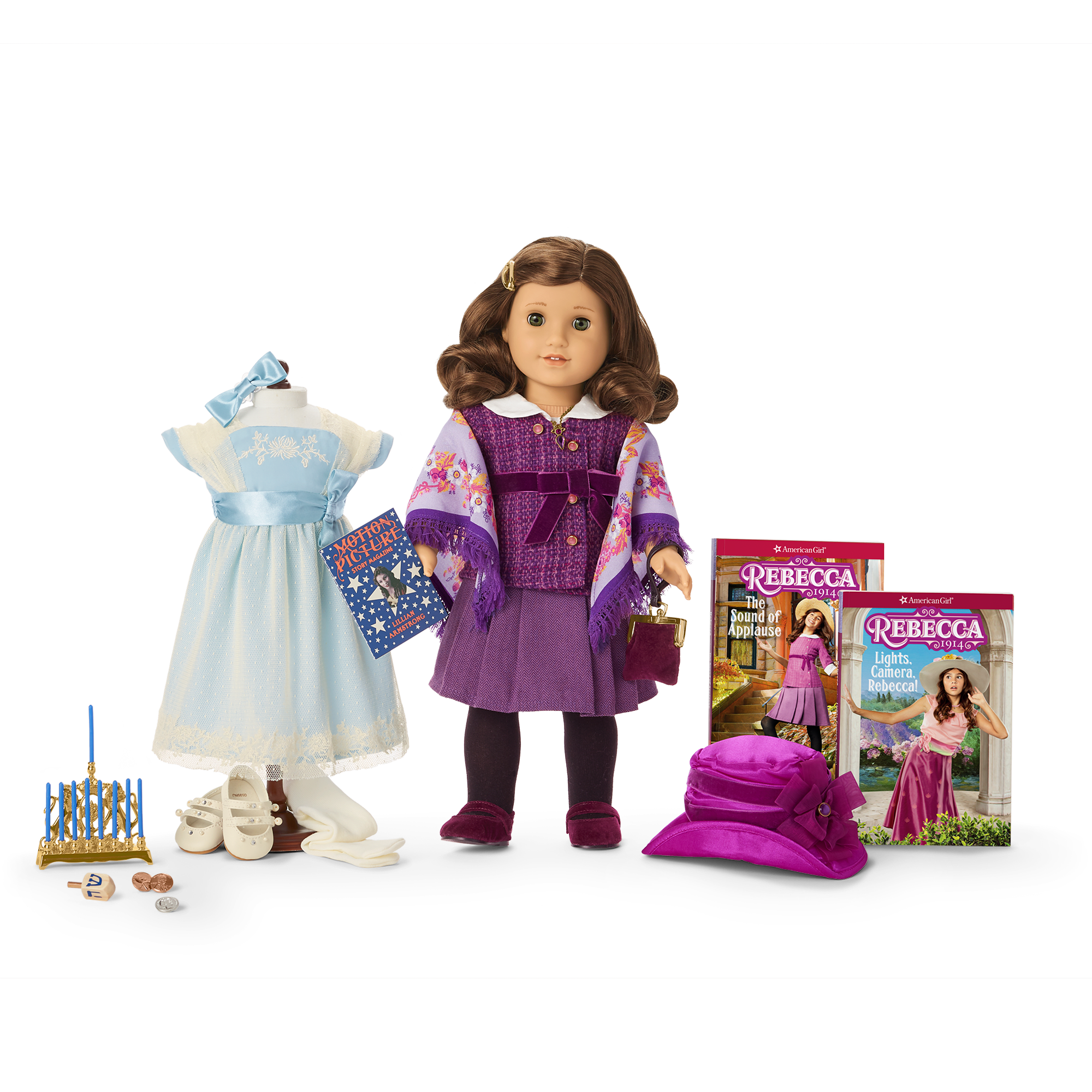 Rebecca's™ Hanukkah Celebration Gift Set (Historical Characters)
