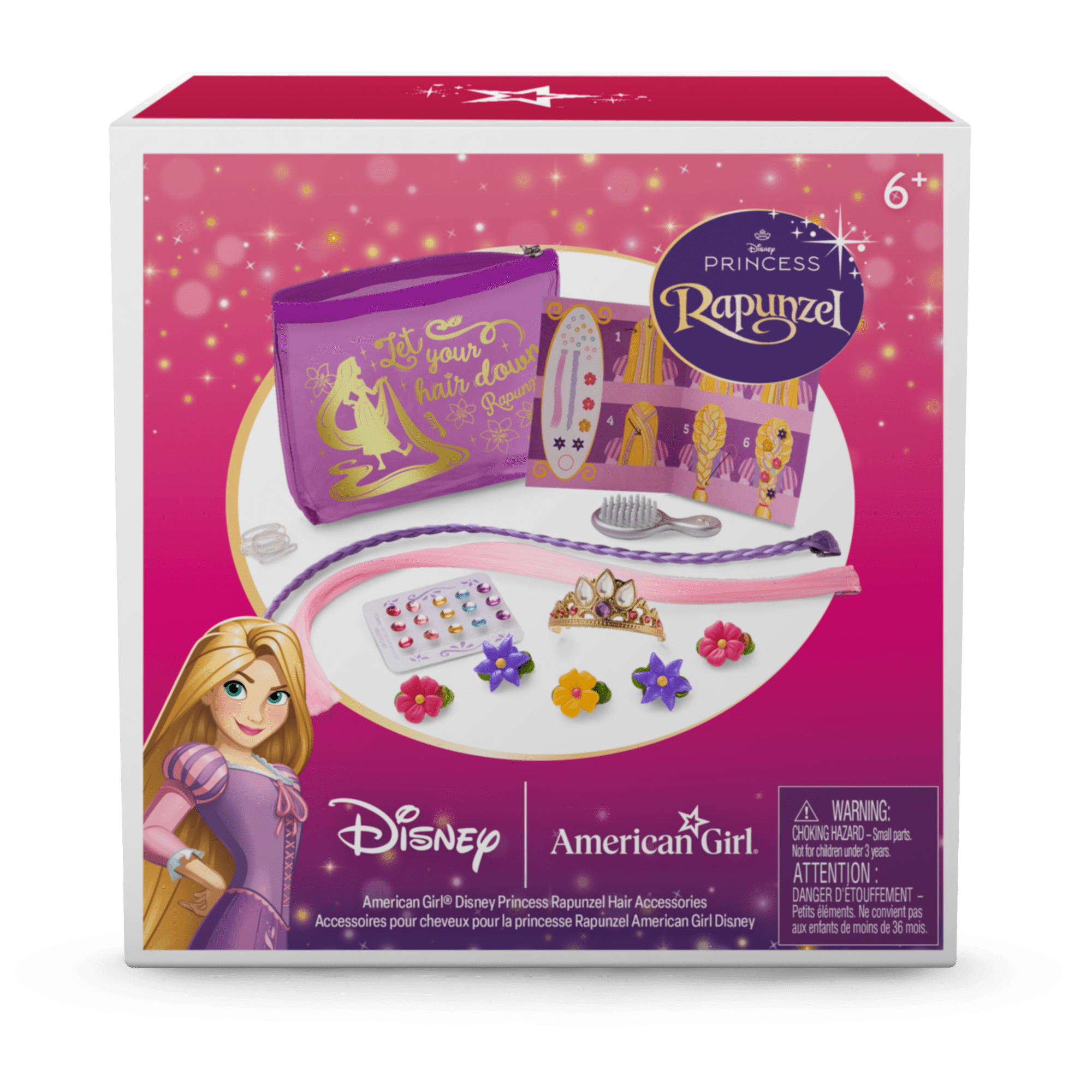 American Girl® Disney Princess Rapunzel Hair Accessories for 18-inch Dolls - Image 9