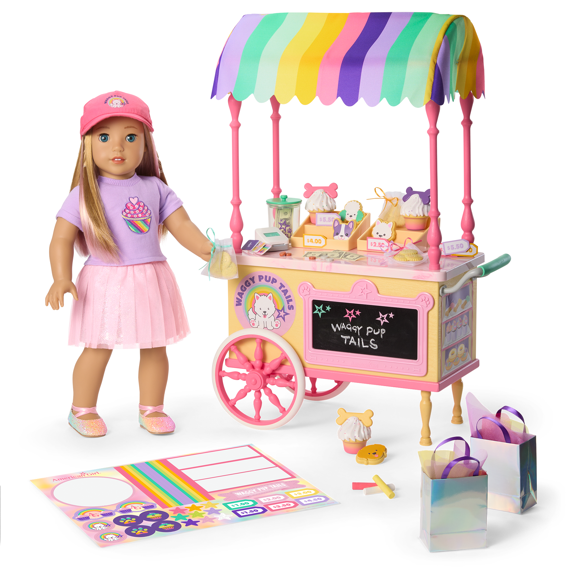Summer's™ Treat Cart for 18-inch Dolls (Girl of the Year™ 2025) - Image 2