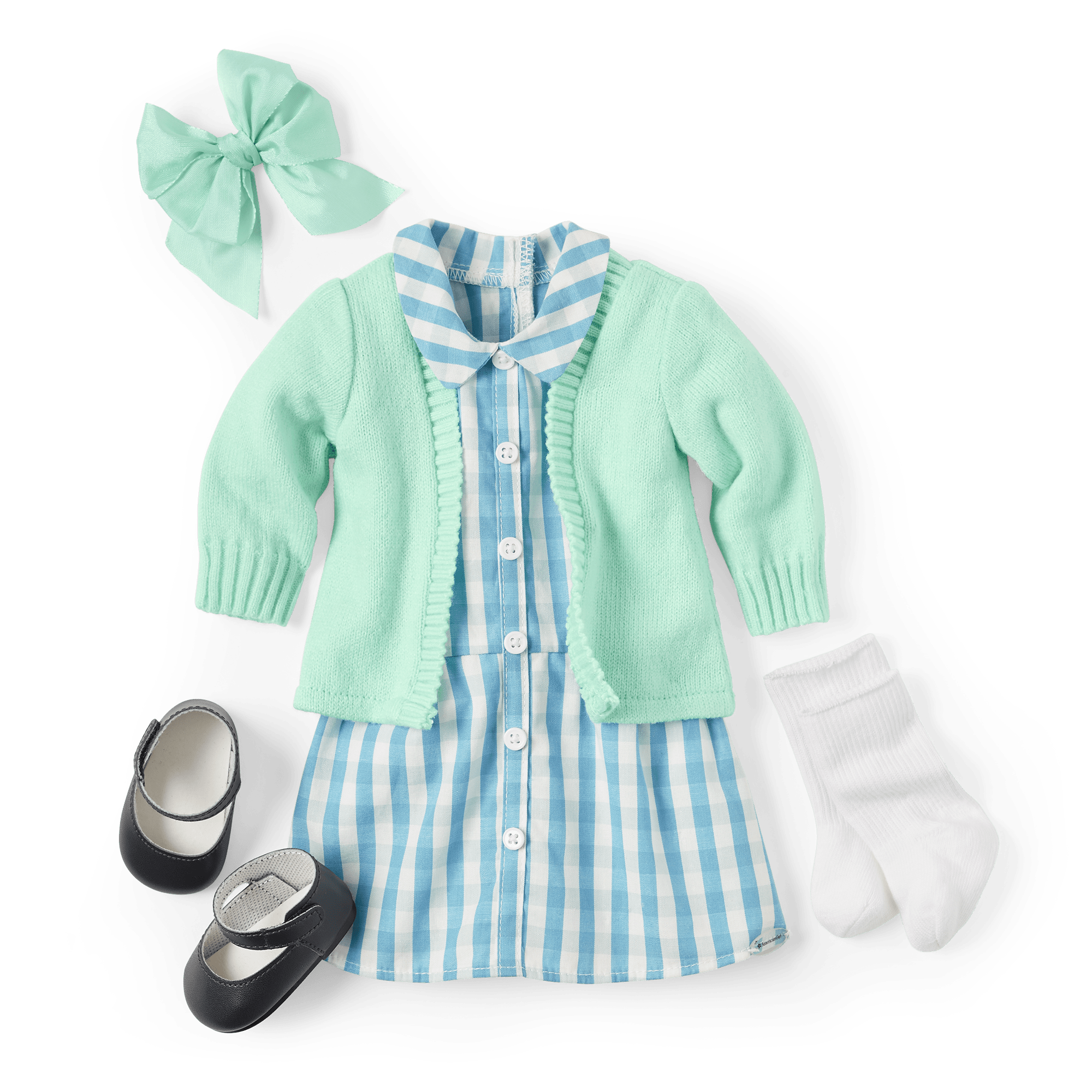 Claudie Wells™ 18-inch Doll. Book. Accessories & Scooter (Historical Characters) - Image 4