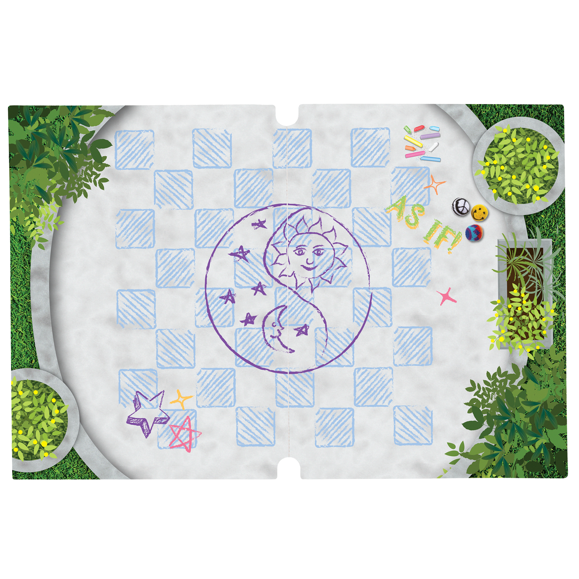 Isabel™ & Nicki's™ 2-in-1 Tennis Court & Skate Spot for 18-inch Dolls (Historical Characters) - Image 9