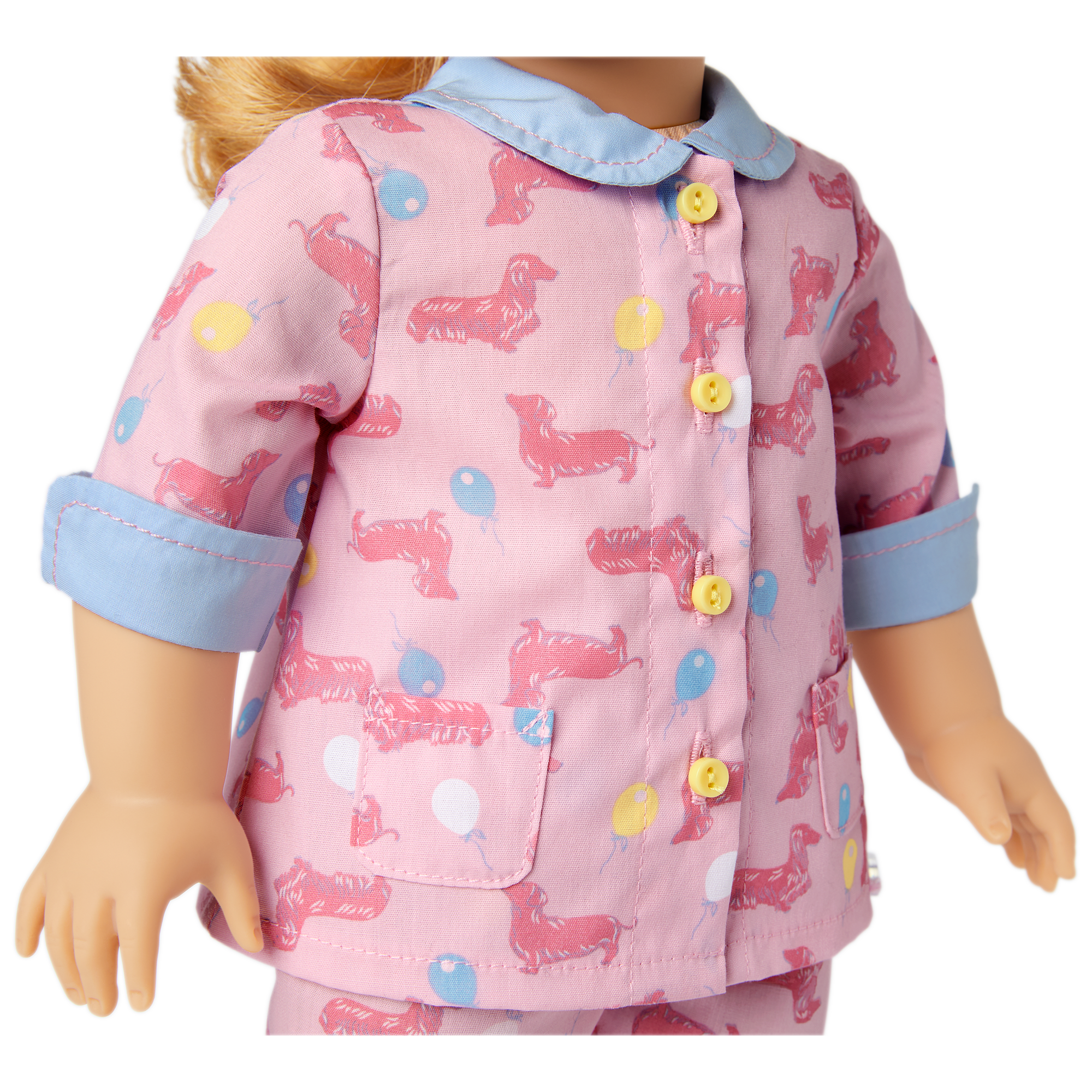Maryellen's™ Dachshund Pajamas & Dog (Historical Characters) - Image 5