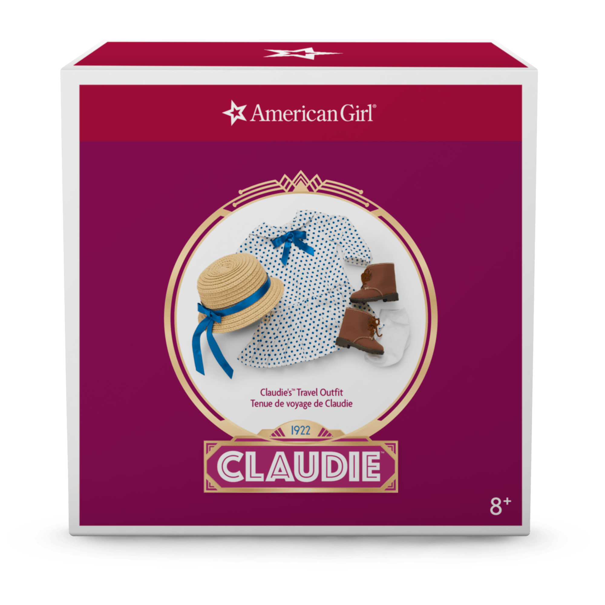 Claudie's™ Travel Outfit for 18-inch Dolls (Historical Characters) - Image 7