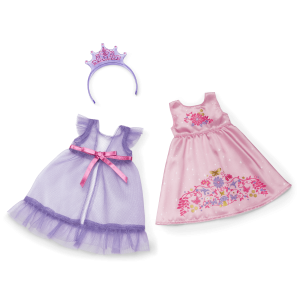 Royal Ruffles Nightie & Robe for WellieWishers™ Dolls