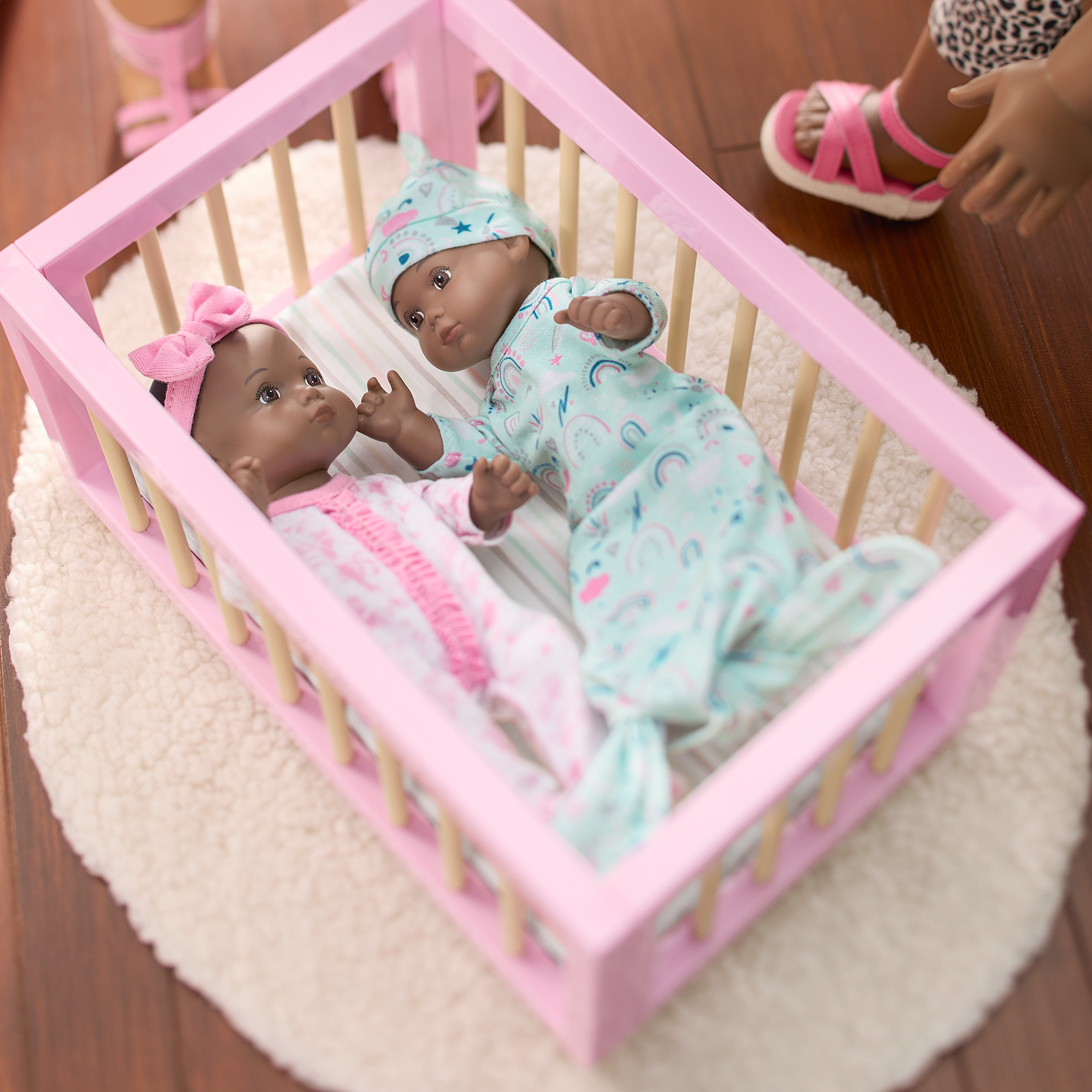 Little Bitty Baby™ Crib & Sleeper Set for 7.75-inch Dolls - Image 4
