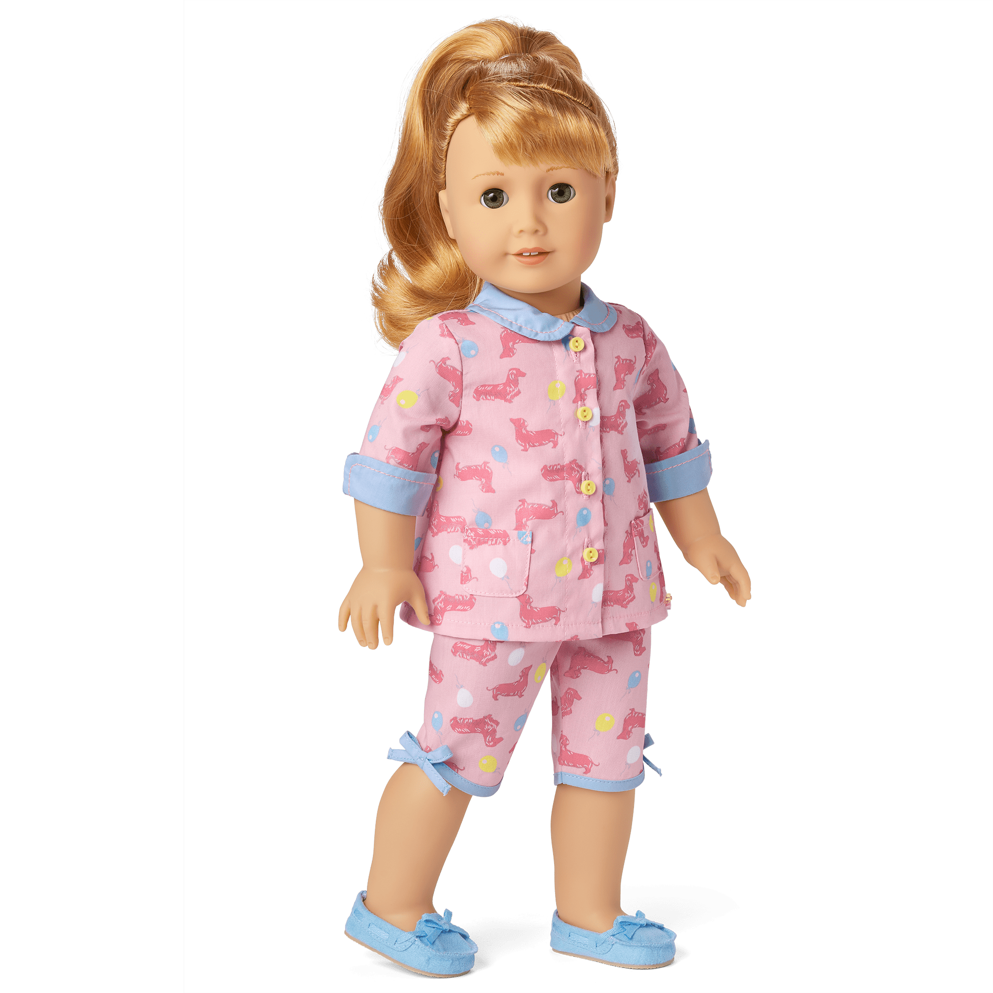 Maryellen's™ Dachshund Pajamas for 18-inch Dolls (Historical Characters) - Image 2