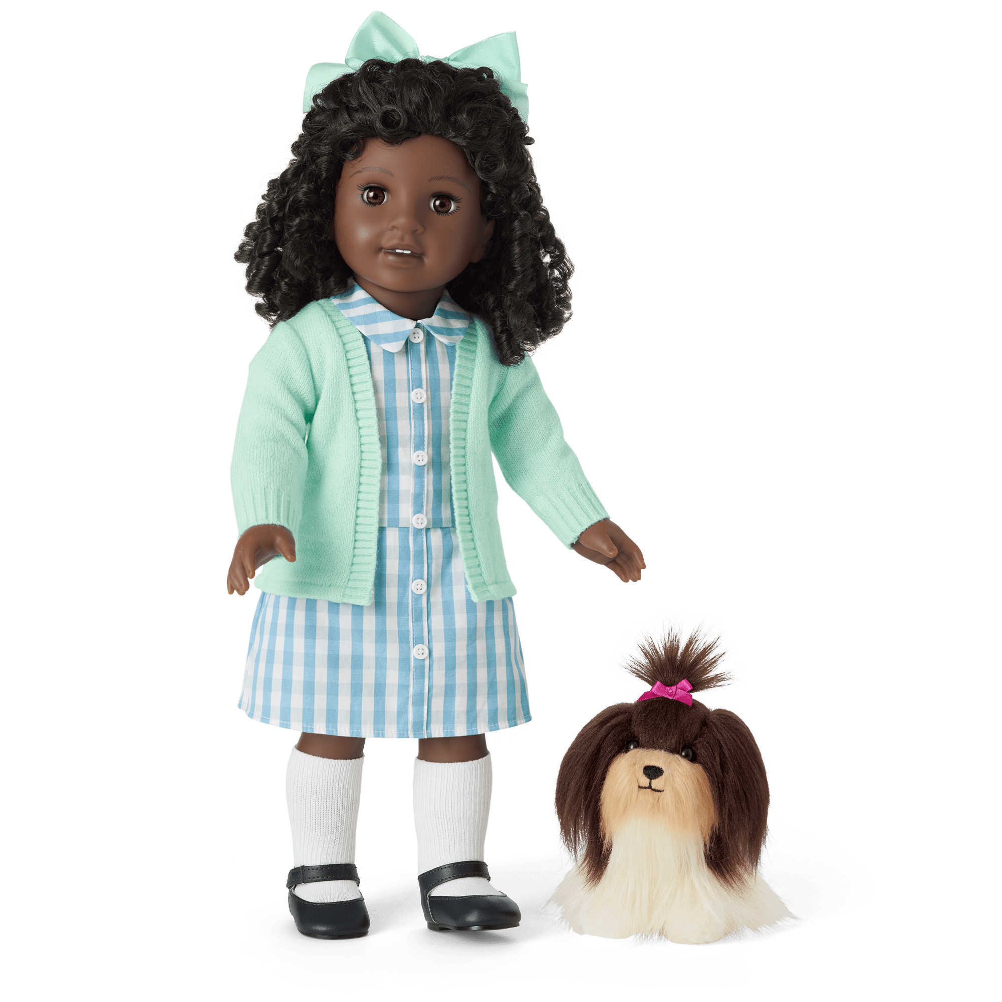 Claudie Wells™ 18-inch Doll. Book. Accessories & Dog (Historical Characters) - Image 7