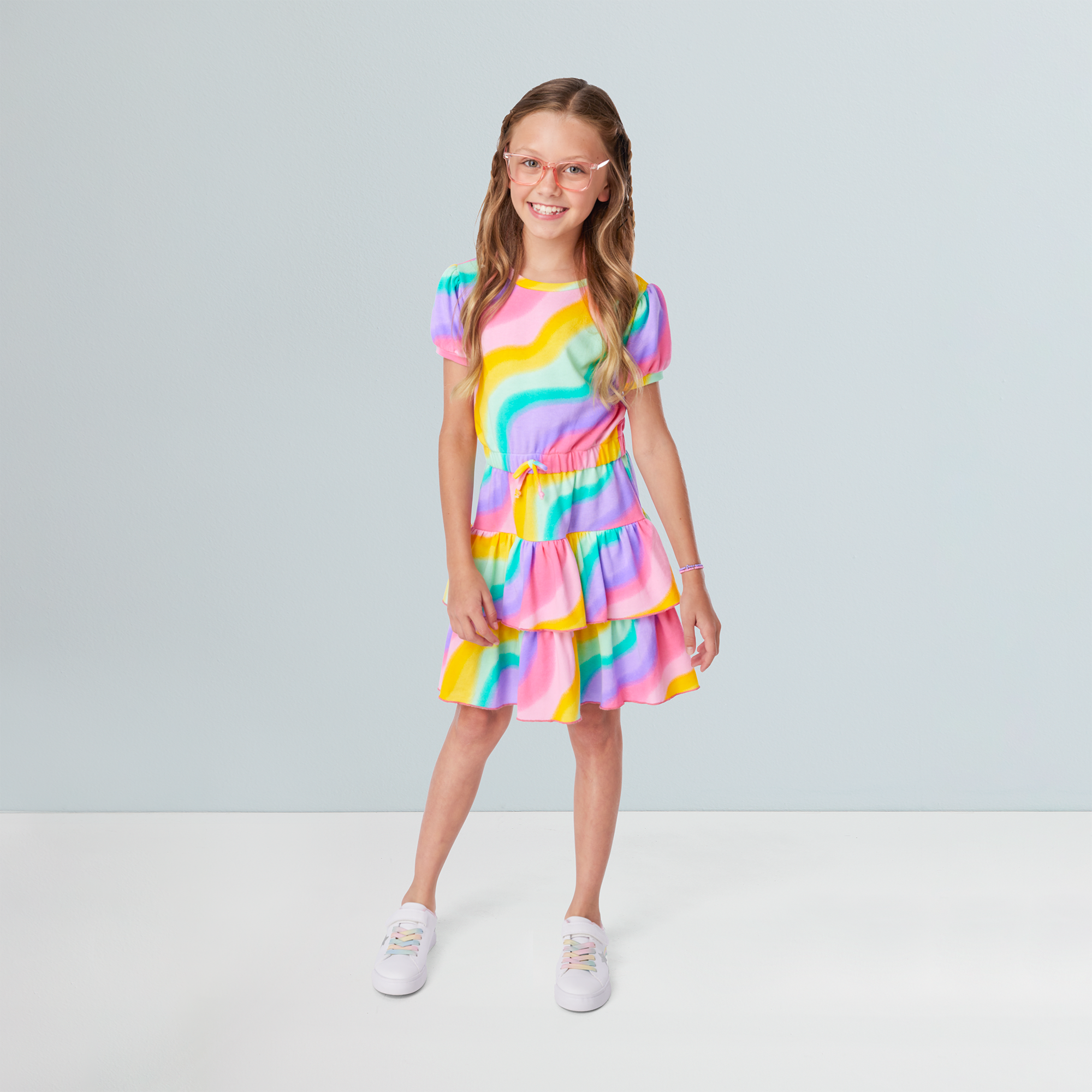 Summer's™ Rainbow Swirl Dress for Girls & 18-inch Dolls + Summer Doll (Girl of the Year™ 2025) - Image 5